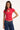 Luck & Trouble Rue Keyhole T-shirt Red