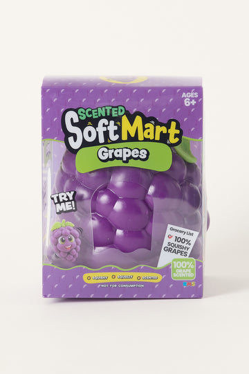 All Brands Toys Squishy Jumbo Grape Purple