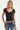 L&t Jessica V Neck T-shirt Black