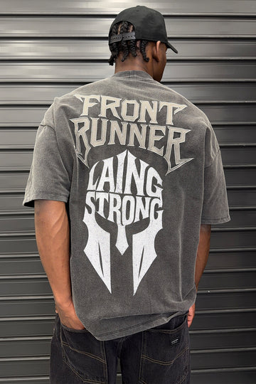 Front Runner Laing Strong x Front Runner Legion Tee Washed Black