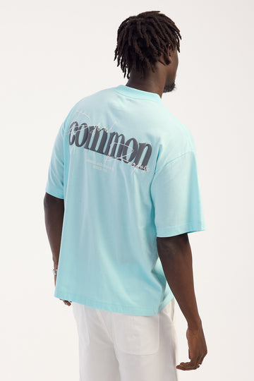 Common Need Purpose Easy Tee Turquoise