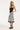 Luck + Trouble Sauvage Sequin Zebra Midi Skirt Zebra
