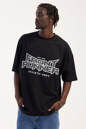 Front Runner Signal Tee Black Monochrome