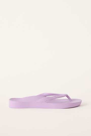 Archies Footwear Arch Support Thong Lilac
