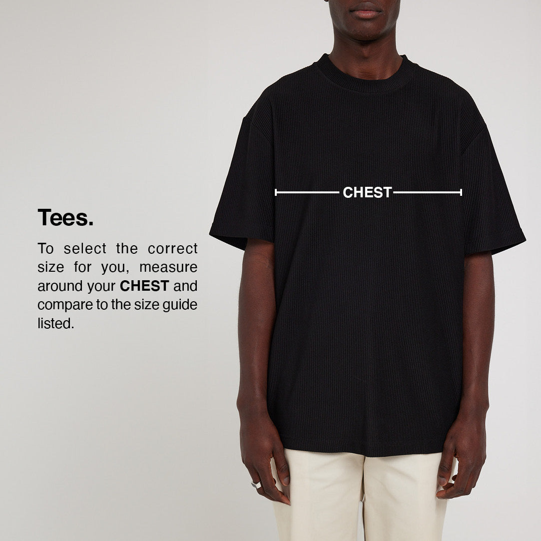 Boxy Rapper Tee Common Need Slant Heavyweight Boxy Tee Black – Universal Store