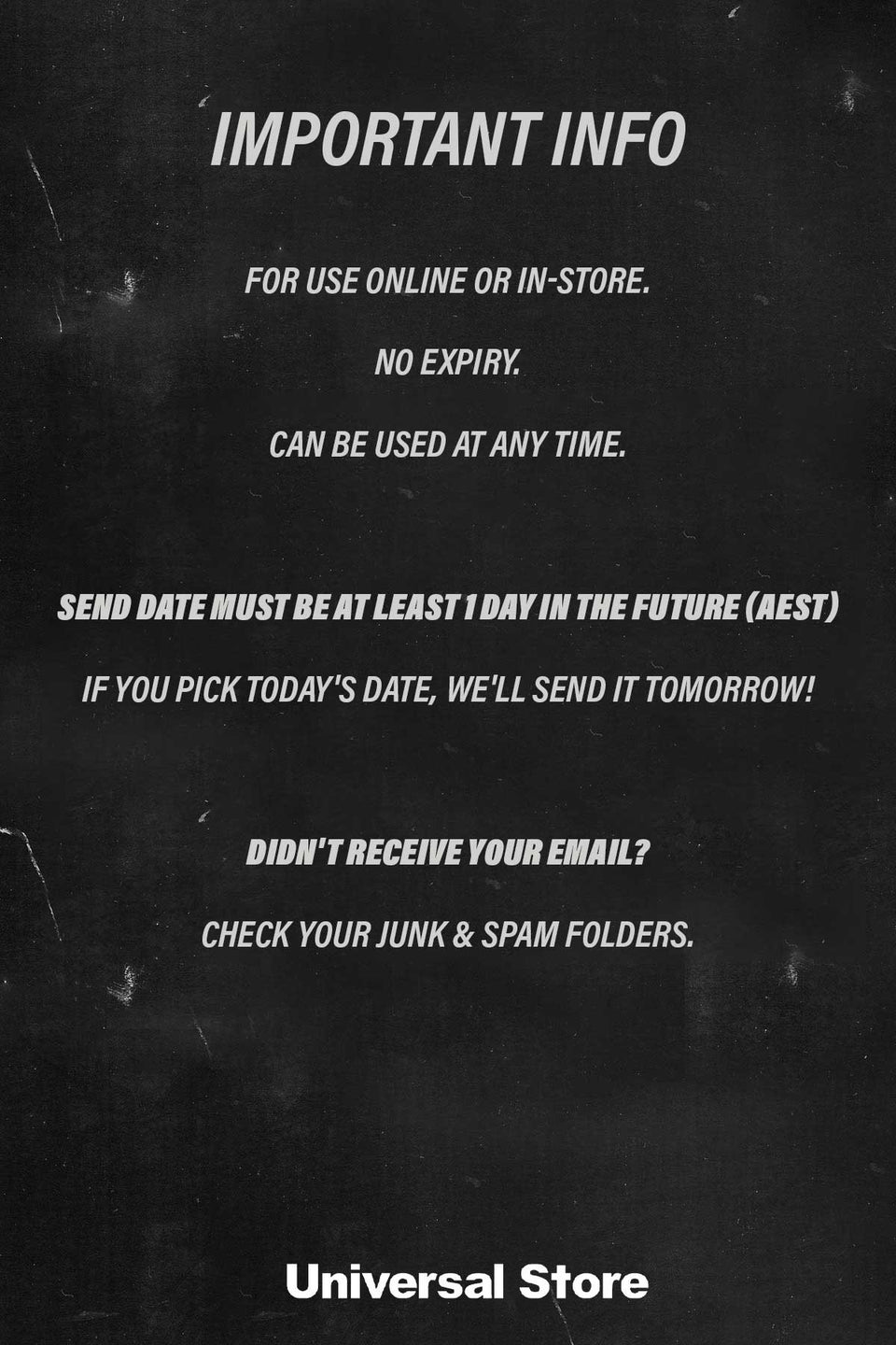 EGift Card Universal Store